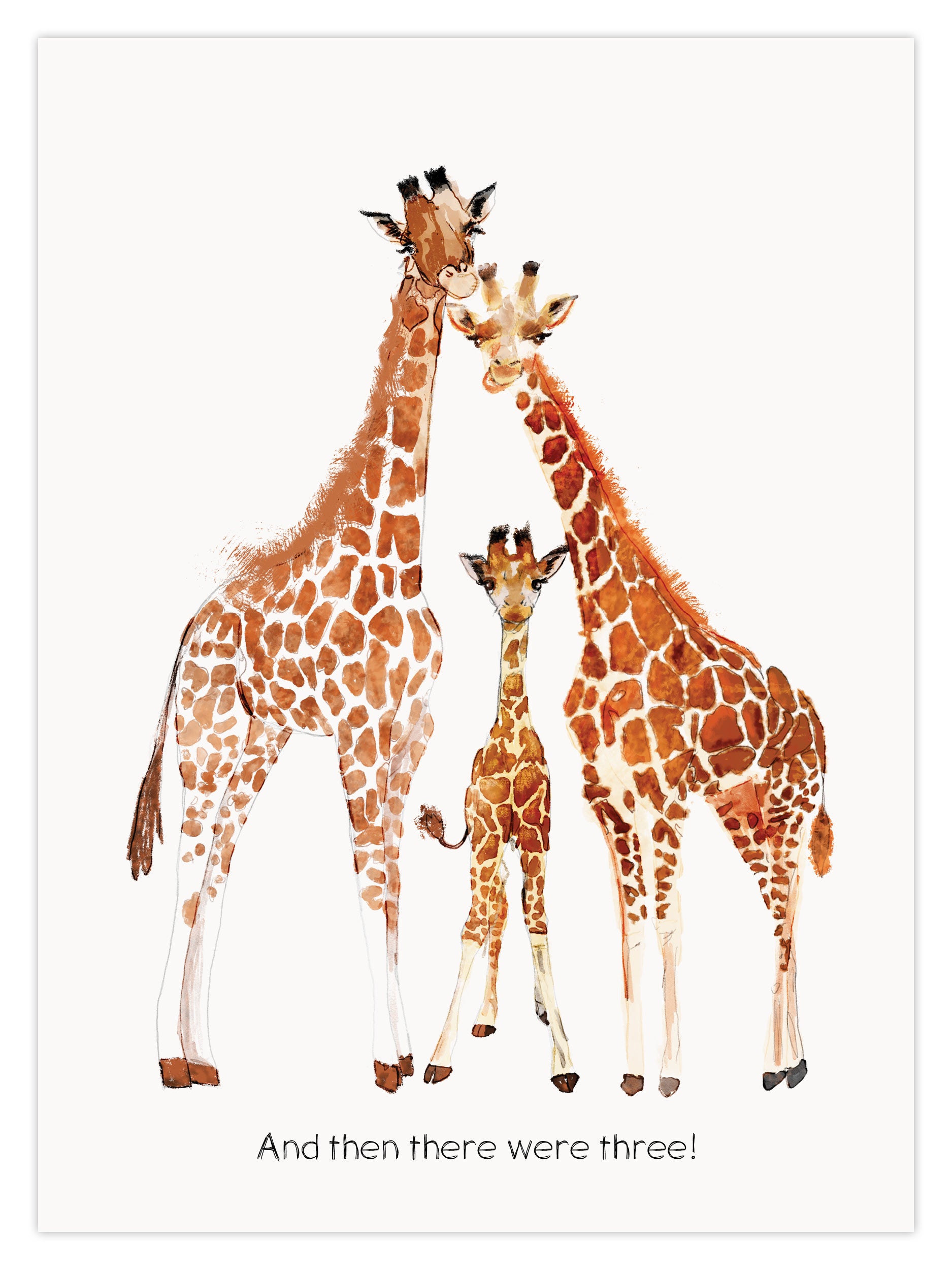 Giraffe Family